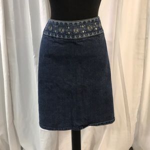 Jean skirt